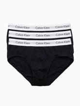 Kit Calvin Klein 3 Cuecas Brief Preto - Henri Store