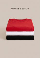 Kit 3 Camisetas Dom Henrico Básica