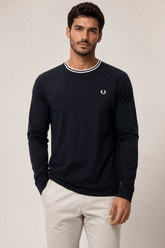 Manga Longa Fred Perry - Henri Store