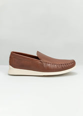 Mocassim Dom Henrico Testone Couro Marrom Escuro 95291 - Henri Store