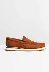 Mocassim Dom Henrico Velvet Tabaco - Henri Store