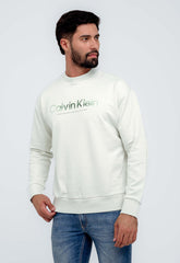 Moletom Calvin Klein Básico Logo Diffused - Henri Store