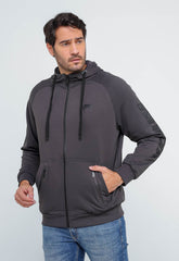 Moletom Venum Masc Ziper Cinza Vnm228009 - Henri Store