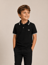 Polo Fred Perry Friso Gola Infantil - Henri Store