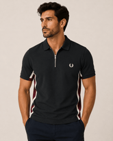 Polo Fred Perry Zíper - Henri Store
