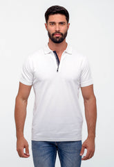 Polo Masculina Armani Exchange Básica Com Zíper - Henri Store