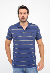 Polo Masculina em Piquet Reserva com Listras – Sale - Henri Store
