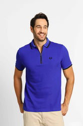Polo Masculina Regular Fred Perry Azul - Sale - Henri Store