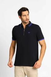 Polo Masculina Regular Fred Perry Marinho - Sale - Henri Store