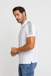 Polo Masculina Slim Fit Calvin Klein com Logo no Ombro - Henri Store