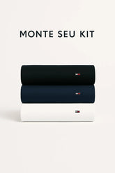 Kit 3 Camisetas Tommy Hillfiger