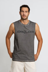 Regata John John Cinza Escuro Estonada - Henri Store