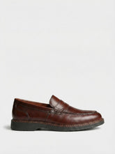 Sapato Loafer Dom Henrico em Couro Marrom - Henri Store