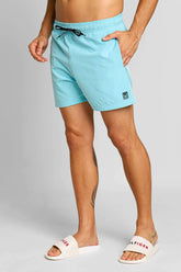 Short Boxer Eleven Basico Texturizado Azul - Henri Store