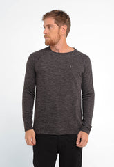 Suéter Red Feather Preto Mescla - Henri Store