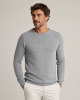 Suéter Sergio K Tricot Detalhe Camurça - Henri Store