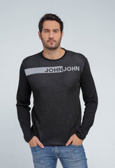 Suéter Tricot John John Black - Henri Store