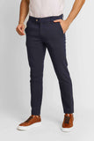 Calça RL Linho Straight Fit Marinho