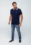 Polo Masculina Regular Fit Lacoste Marinho