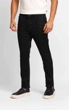 Calça Masculina Dom Henrico Sarja Casual com Elastano Preta