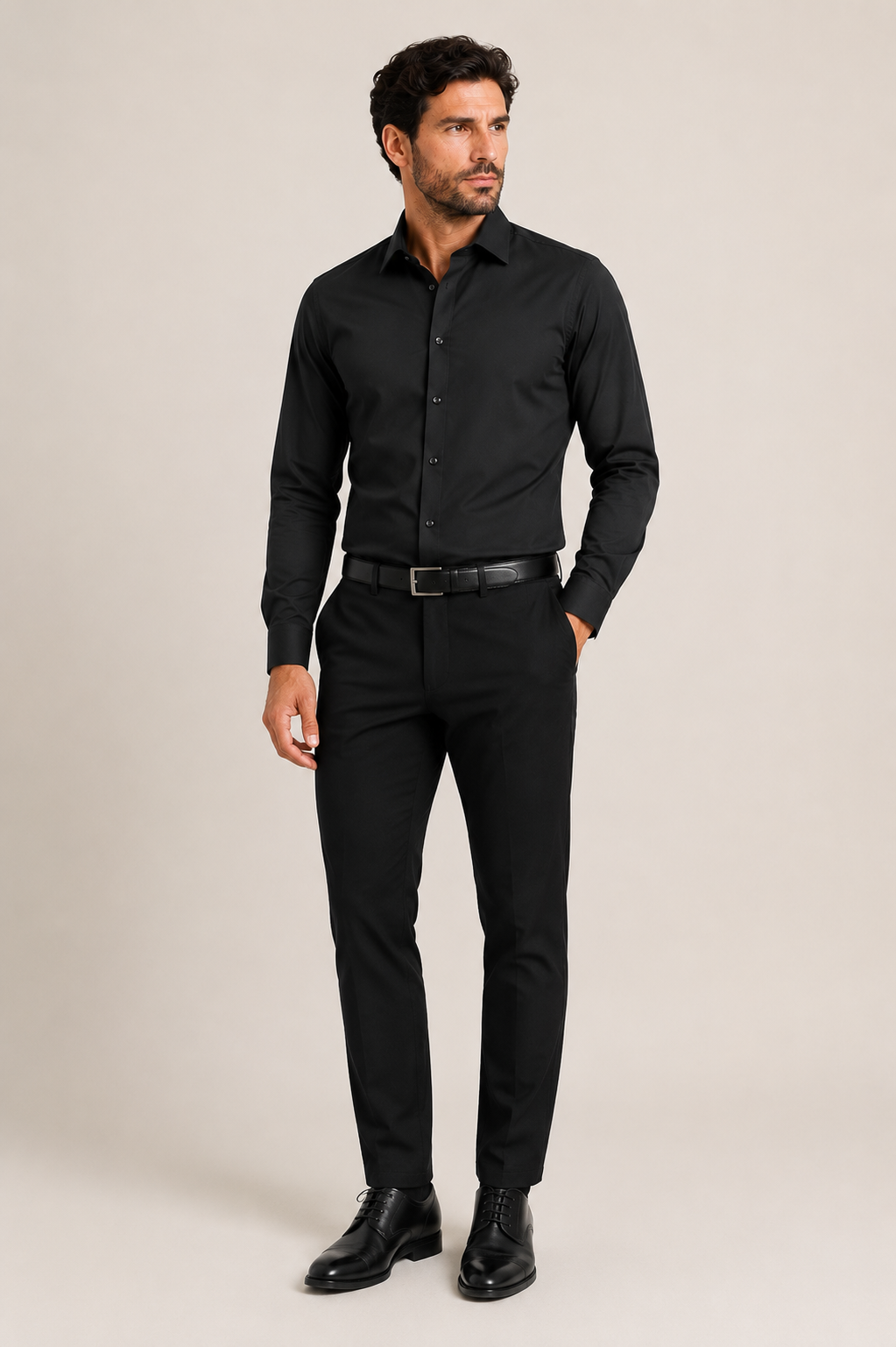 Camisa Dom Henrico Manga Longa Slim Fit Modal