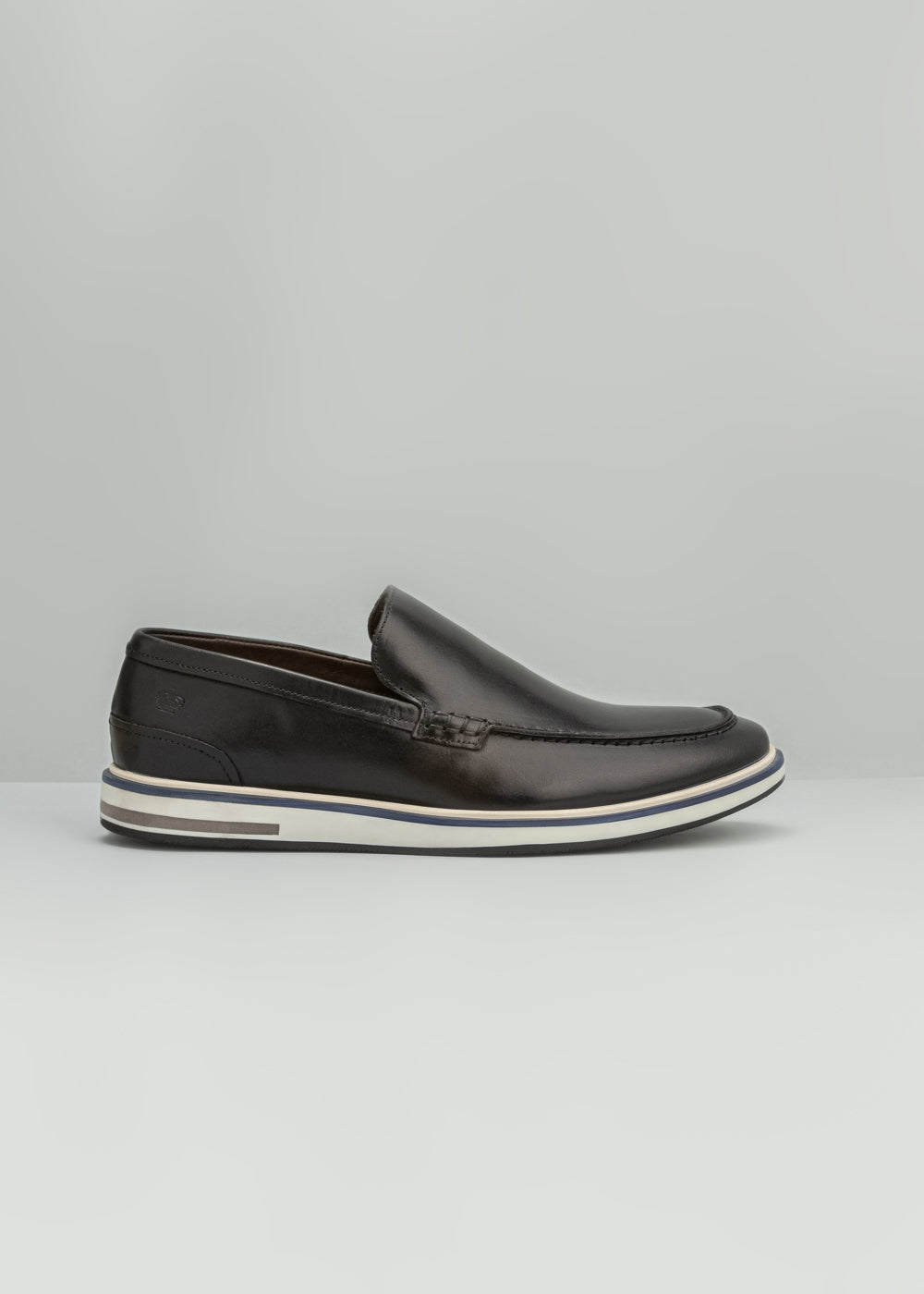 Sapato Dom Henrico 176051 Loafer Napa Romana Preta
