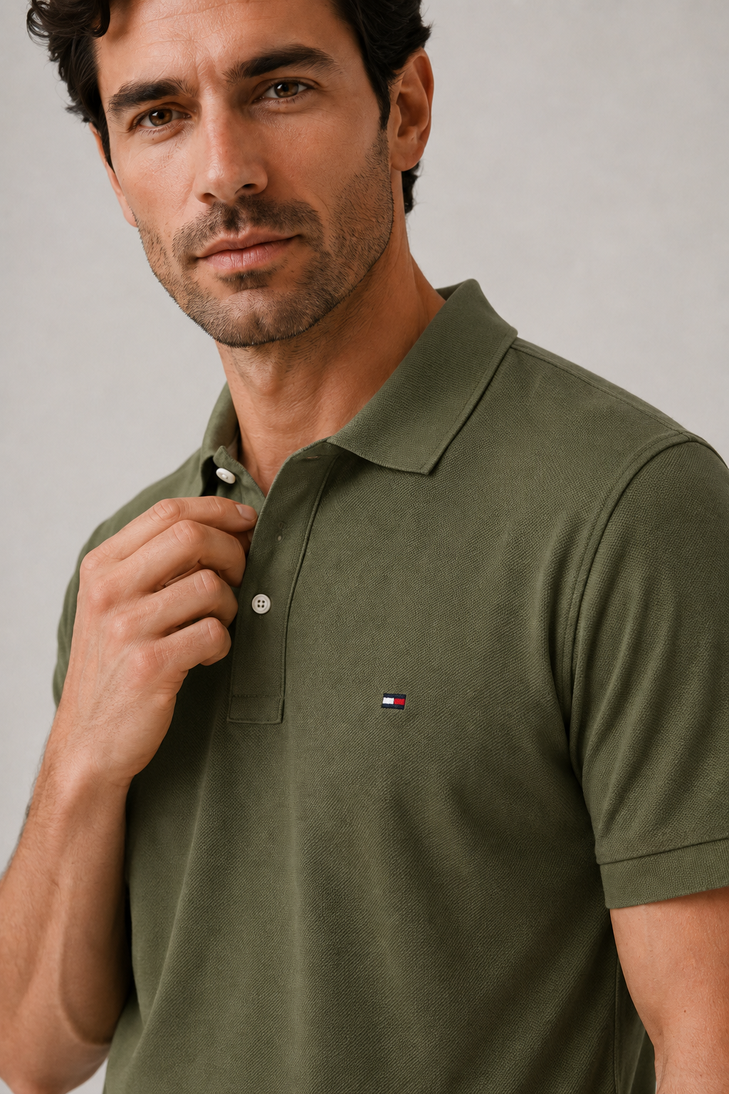 Polo Tommy Hilfiger Básica Organic Cotton.