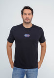 Camiseta Tommy Hilfiger Logo Central Bordado