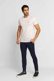 Camiseta Armani Exchange Regular Fit Logo Circular Branco