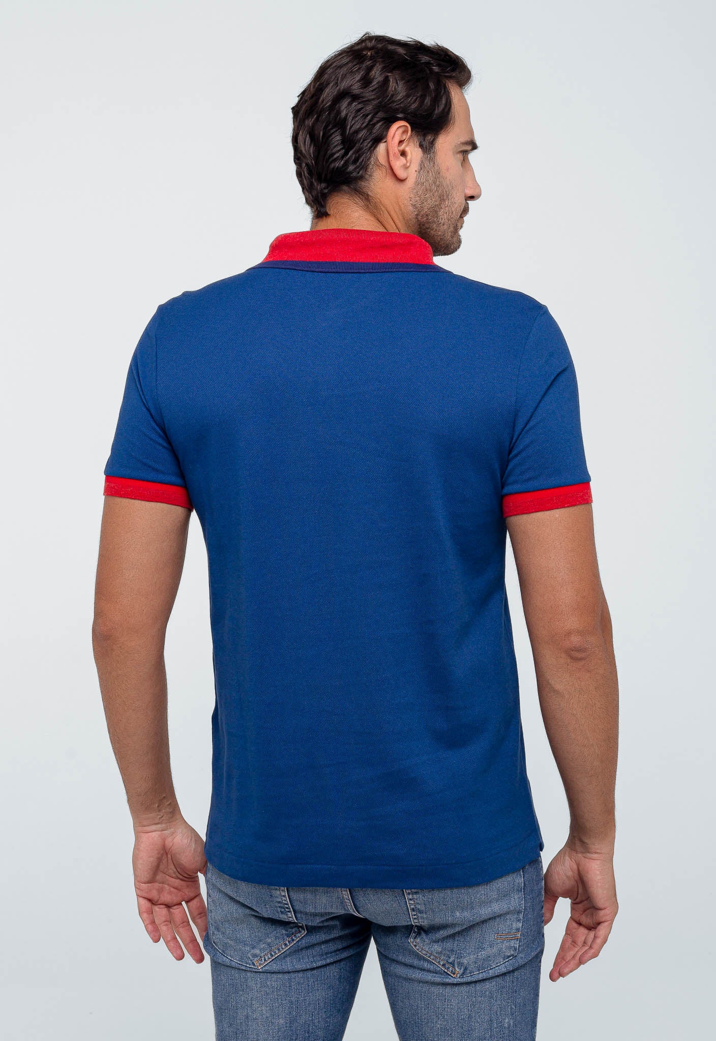 Polo Masculina Lacoste Regular Fit Marinho