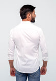 Camisa Dom Henrico Basica Ml Branca