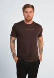 Camiseta Calvin Klein Logo Central Embossed