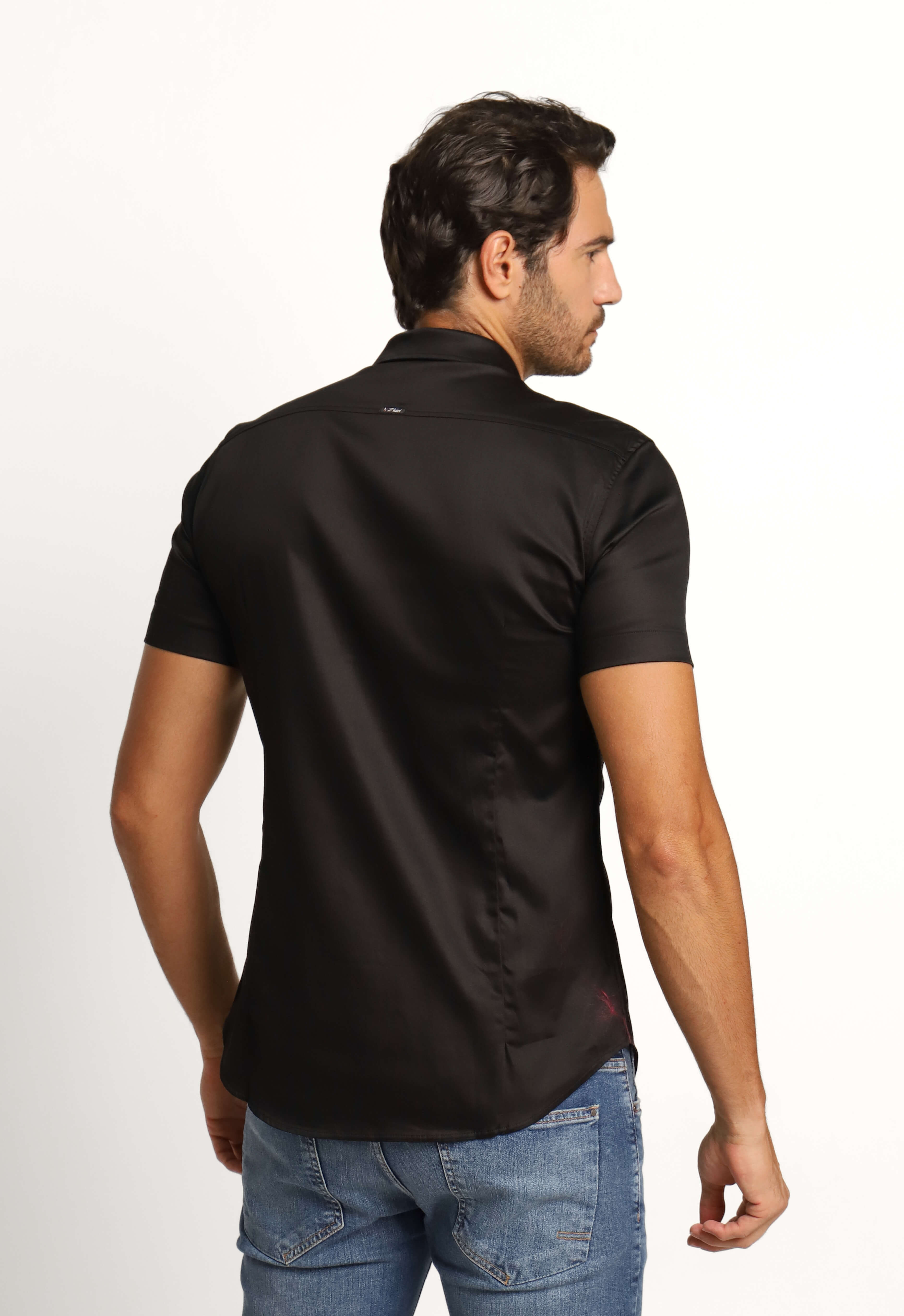 Camisa Zip Off Mc Preto 80055
