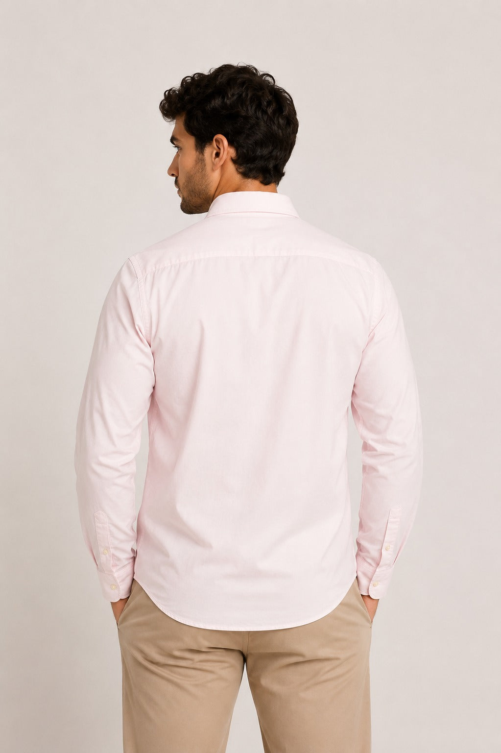 Camisa Tommy Hilfiger ML Rosa