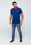 Polo Masculina Lacoste Regular Fit Marinho