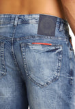 Bermuda Ellus Jeans Dark Sea Elastic Et Zetex