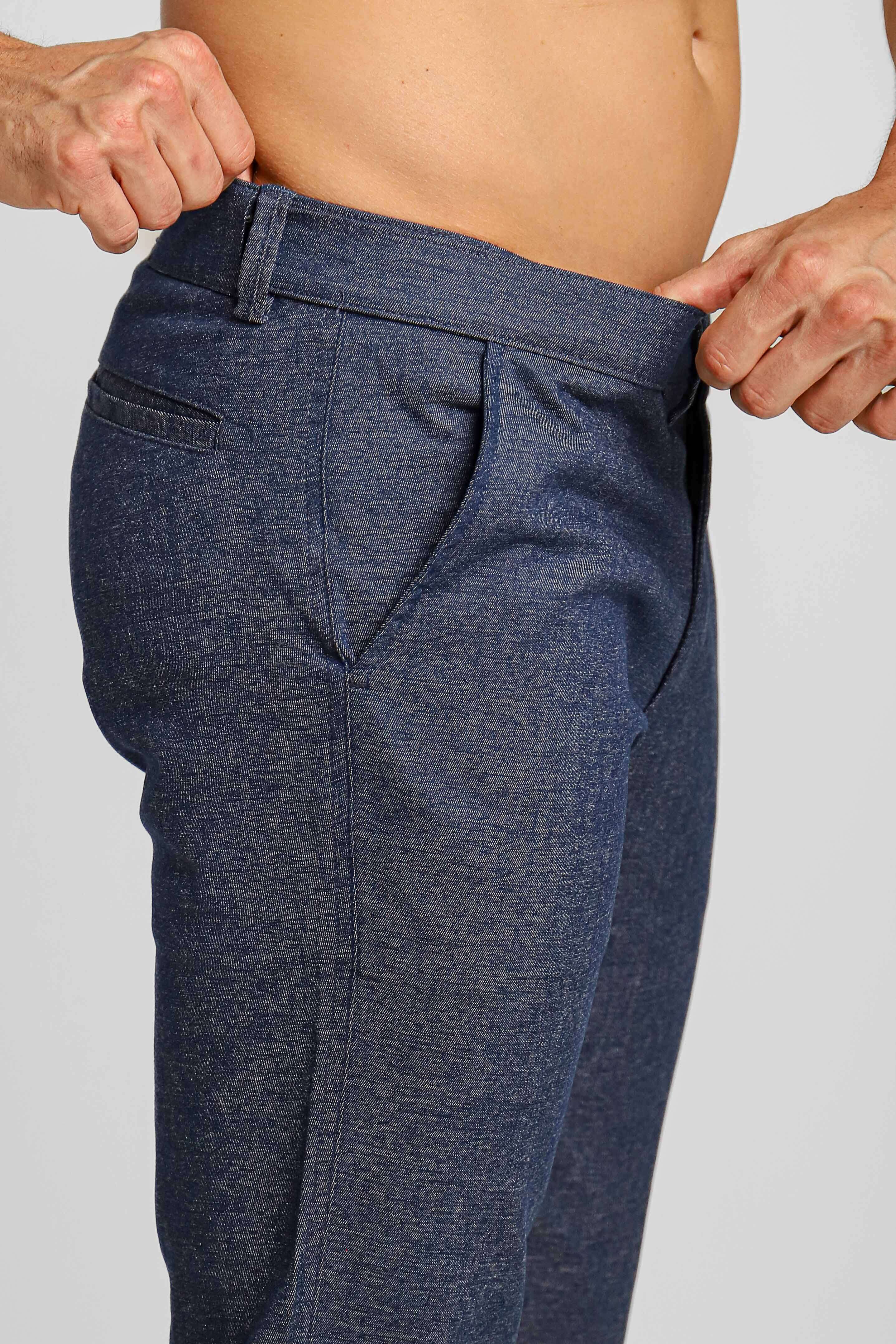 Calça Masculina Dom Henrico Slim Fit com Moovexx