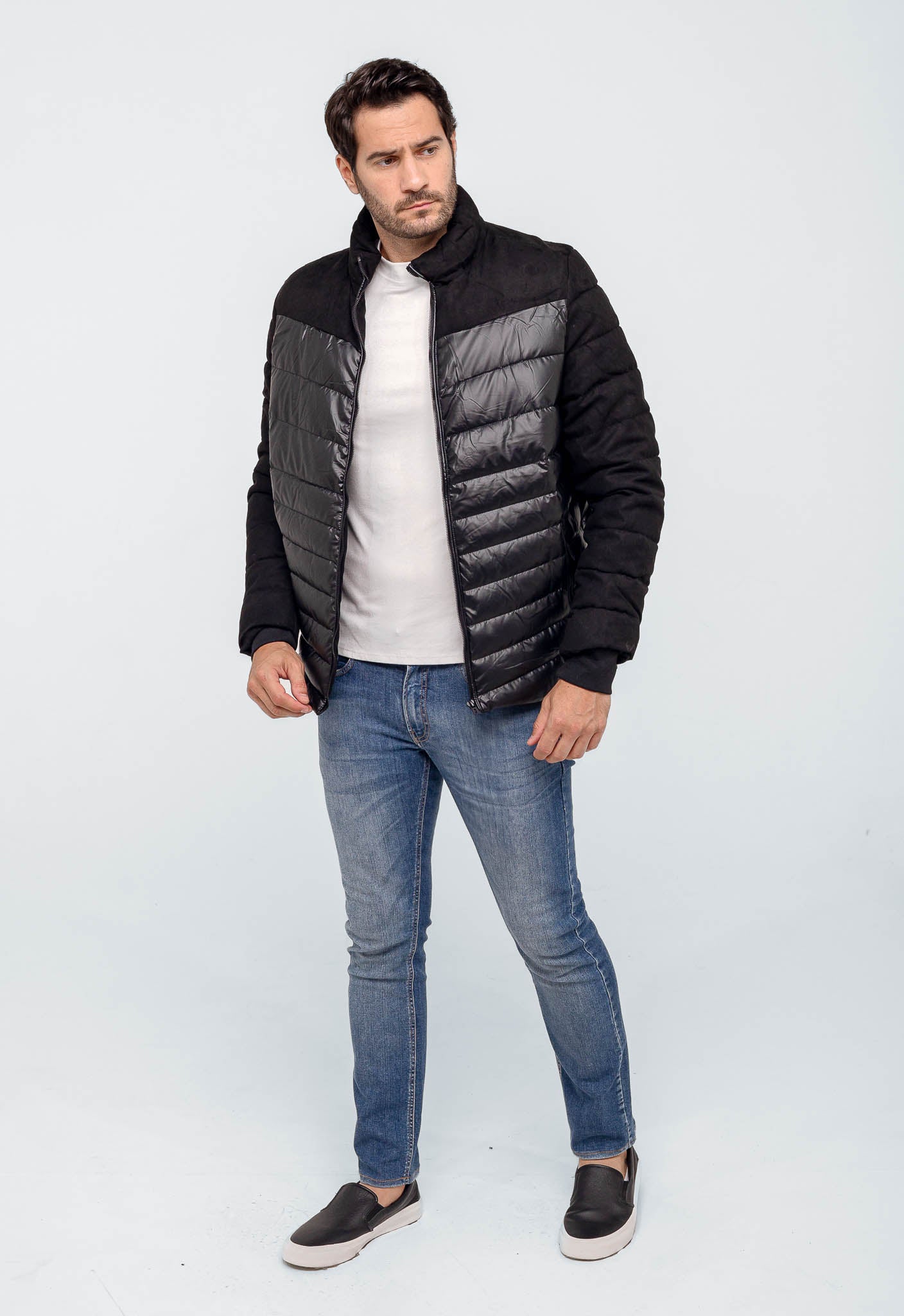 Jaqueta Dom Henrico Puffer Monocromático
