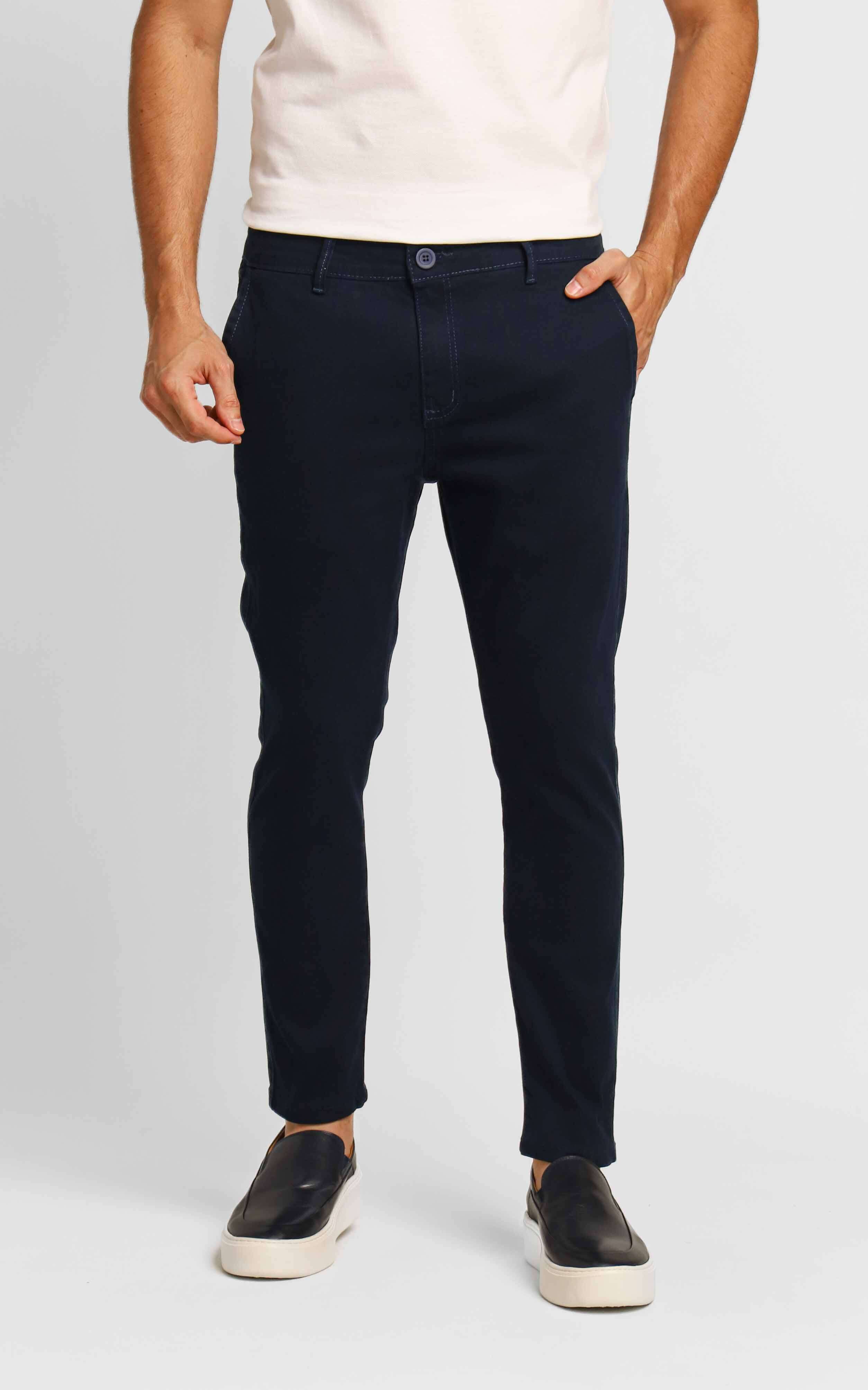 Calça Masculina Alfaiataria Skinny Fit Dom Henrico Toulon