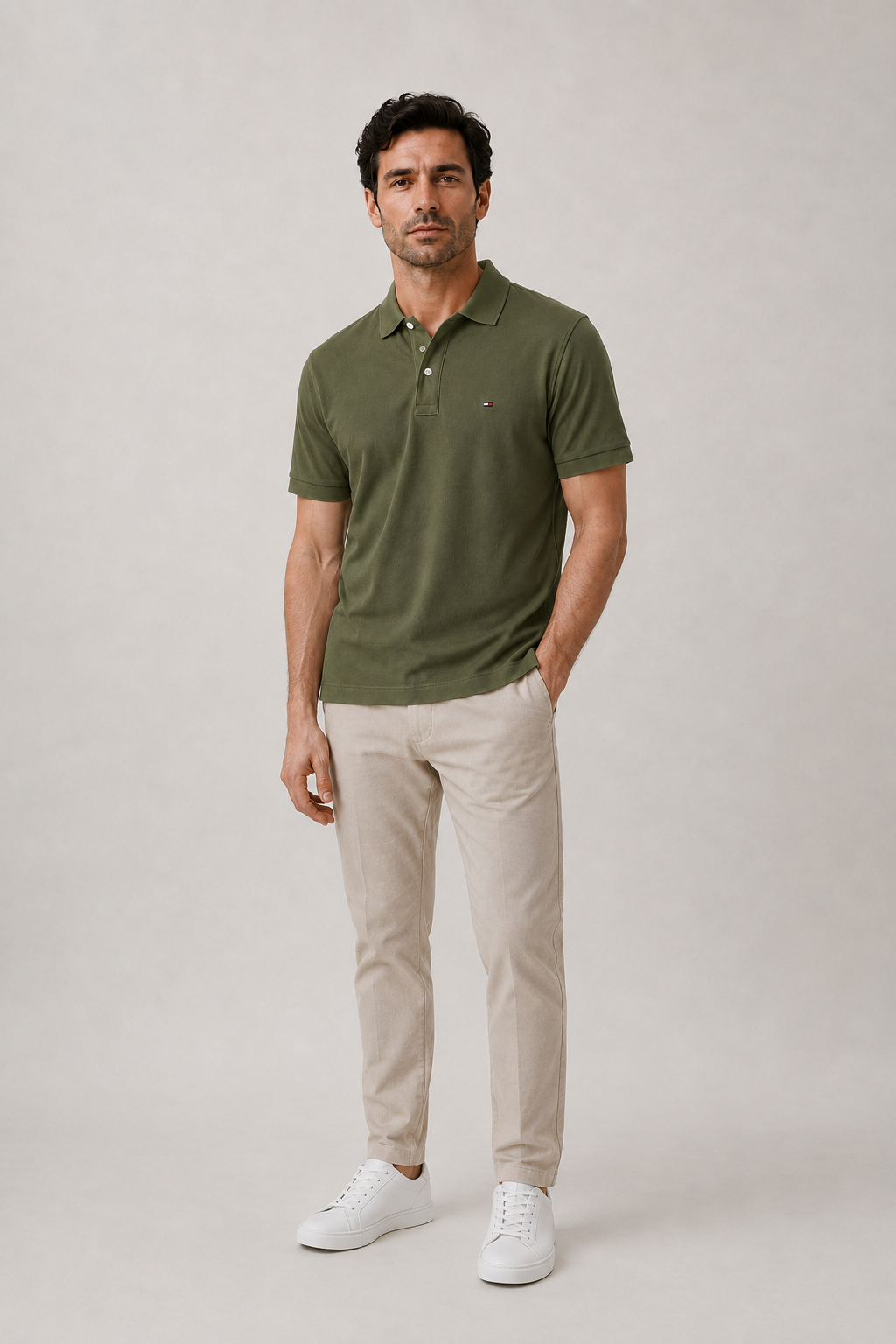 Polo Tommy Hilfiger Básica Organic Cotton.