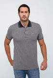 Polo Masculina Regular Fit Lacoste Cinza