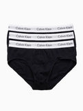 Kit Calvin Klein 3 Cuecas Brief Preto