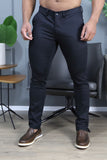 Calça Dom Henrico Skinny Fit Alfaiataria com Moovexx