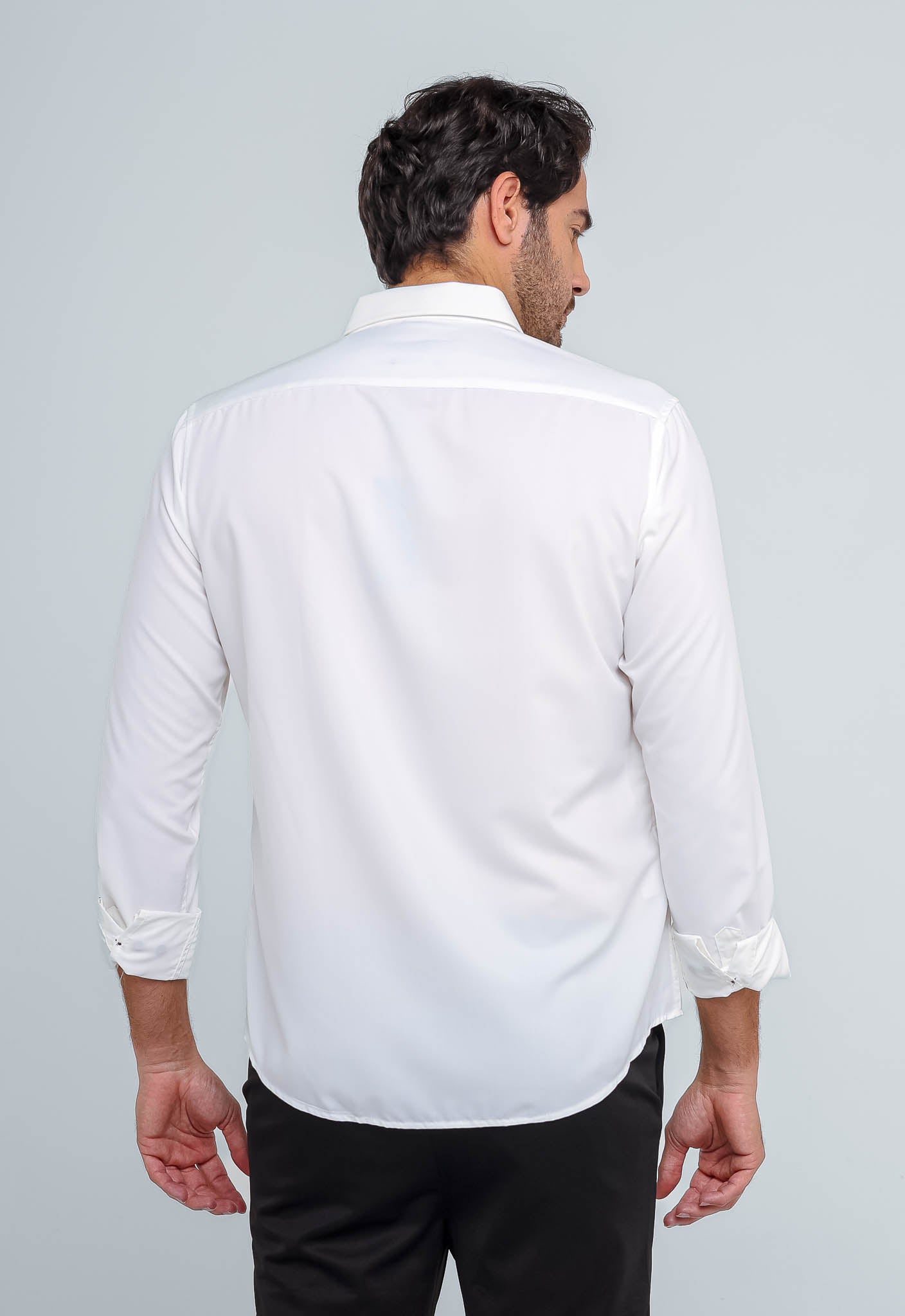 Camisa Dom Henrico Ml Slim Fit Branco