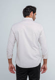 Camisa Dom Henrico Ml Slim Fit Areia