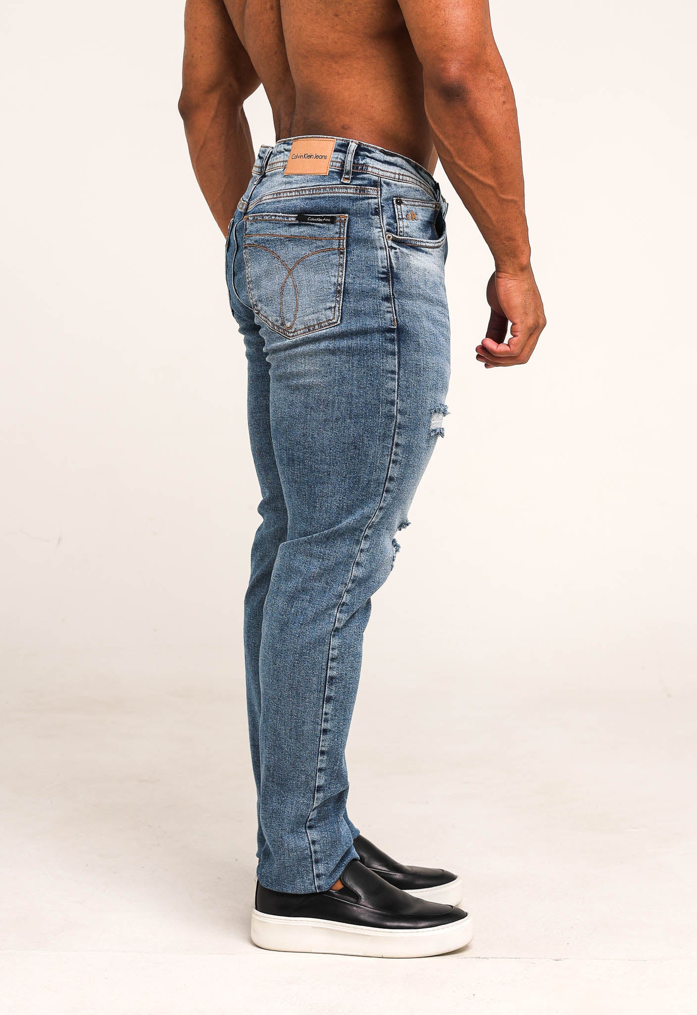Calça Masculina Jeans Skinny Fit Calvin Klein Ref. 303206