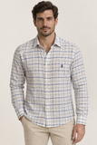 Camisa Sergio K ML Slub Dark Blue