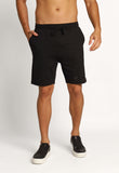 Bermuda Calvin Klein em Moletom Preta