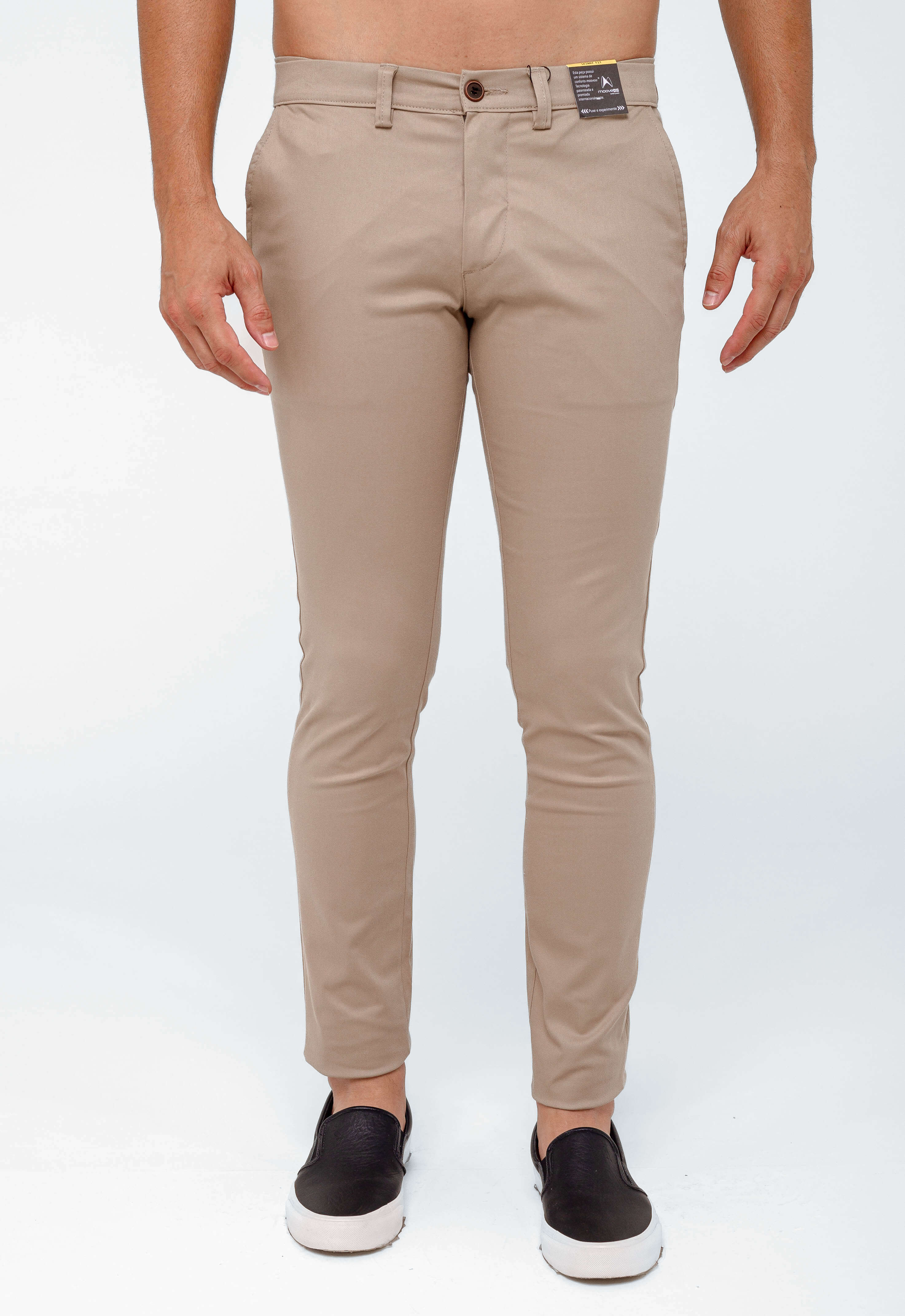 Calça Dom Henrico Skinny Fit Alfaiataria com Moovexx