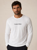 Manga Longa Calvin Klein Flame Branco
